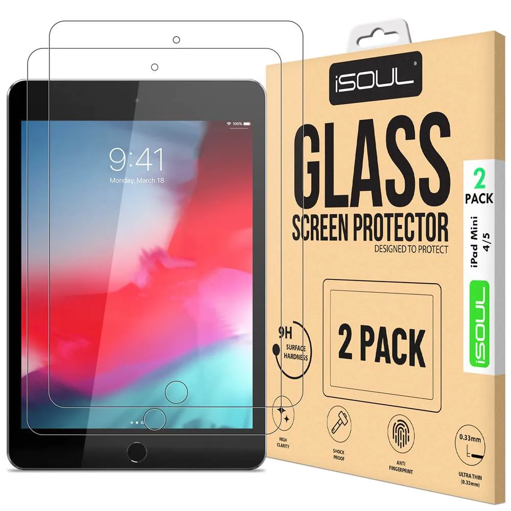 2X iPad Mini 5 / iPad Mini 4 Tempered Glass Screen Protector Screen Protection Layer business meeting privacy film