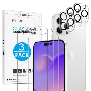 [3 pcs] Rugged & Robust A013-iPhone 14 Pro Max Indoor Screen