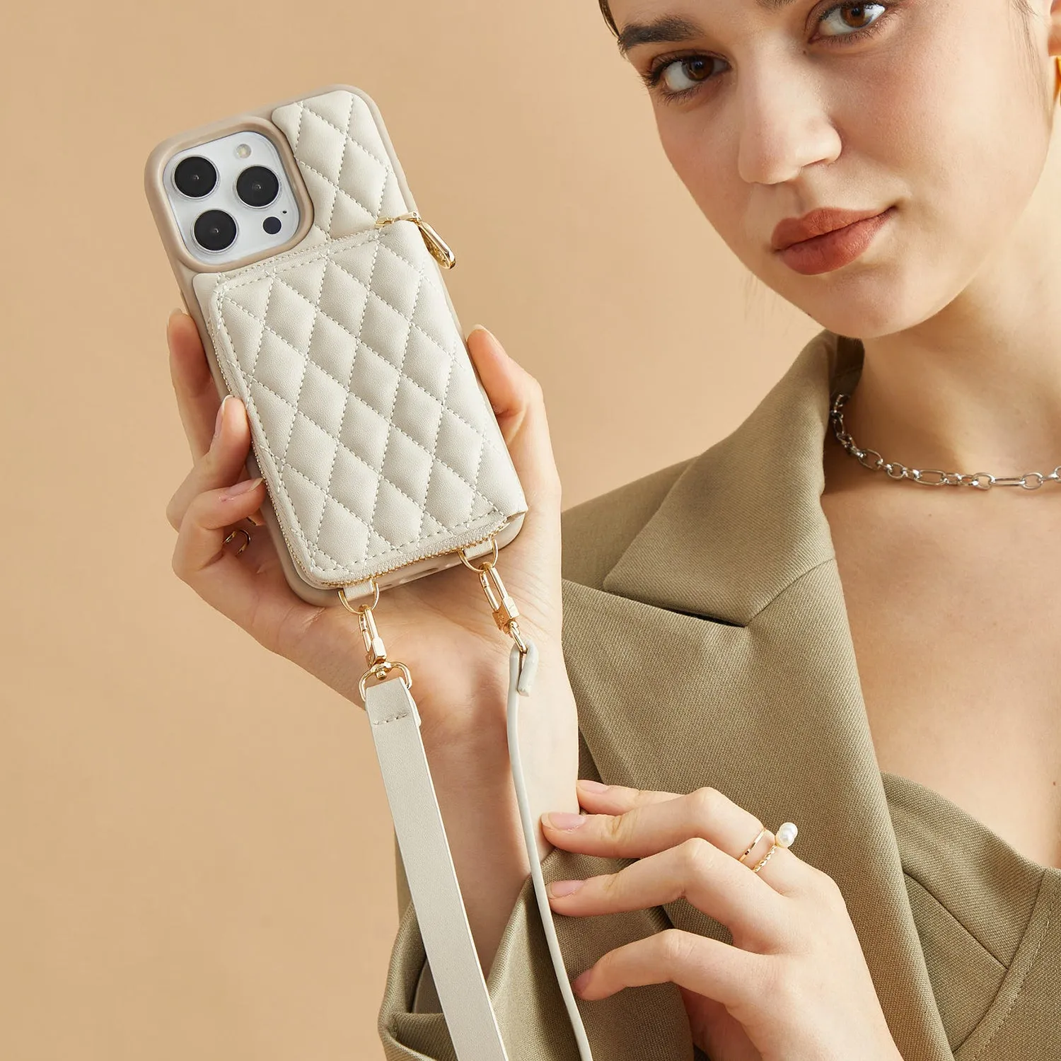 ThreadTrend- Argyle Phone Case Protective Edge