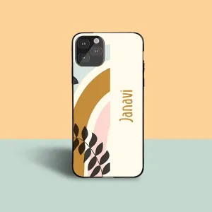 Urban Accessory Abstract Rainbow Name Protective Case