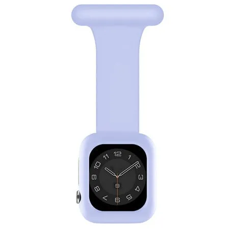 Apple Watch Nurse Fob with Protective Case (Light Blue) Daily Strength Design Trendy Fitness Gear