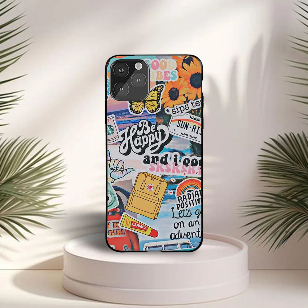 Aesthetic Be Happy Case Refined Craftsmanship