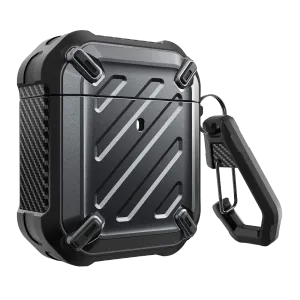 AirPods Fit Apple AirPods 1 & 2 Unicorn Beetle Pro Rugged Case-Black everyday fashion shell Vivid Color Accessory