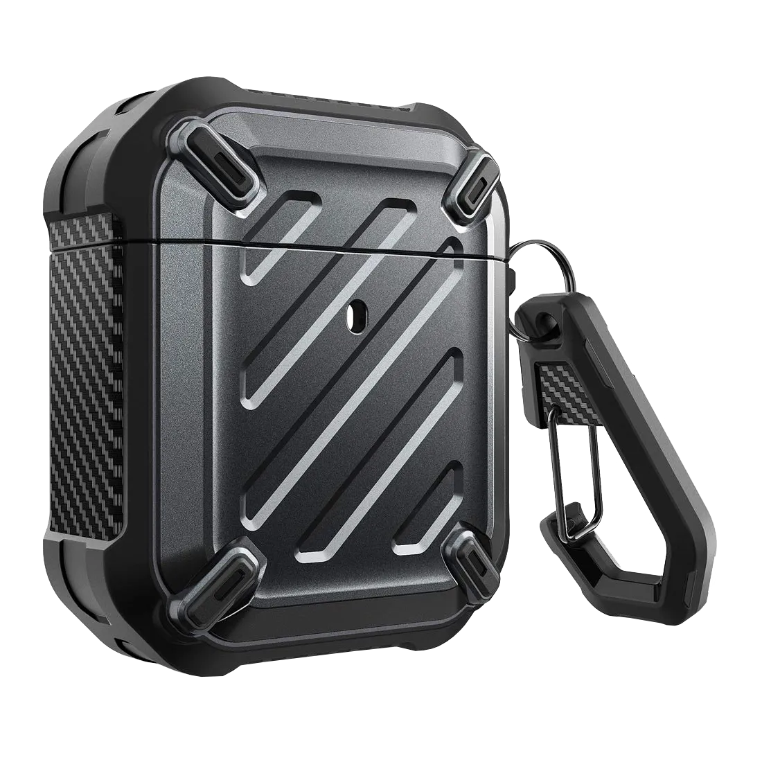 AirPods Fit Apple AirPods 1 & 2 Unicorn Beetle Pro Rugged Case-Black everyday fashion shell Vivid Color Accessory