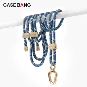 Cross-body Phone Braid Strap Snap Hook Lanyard Skiing