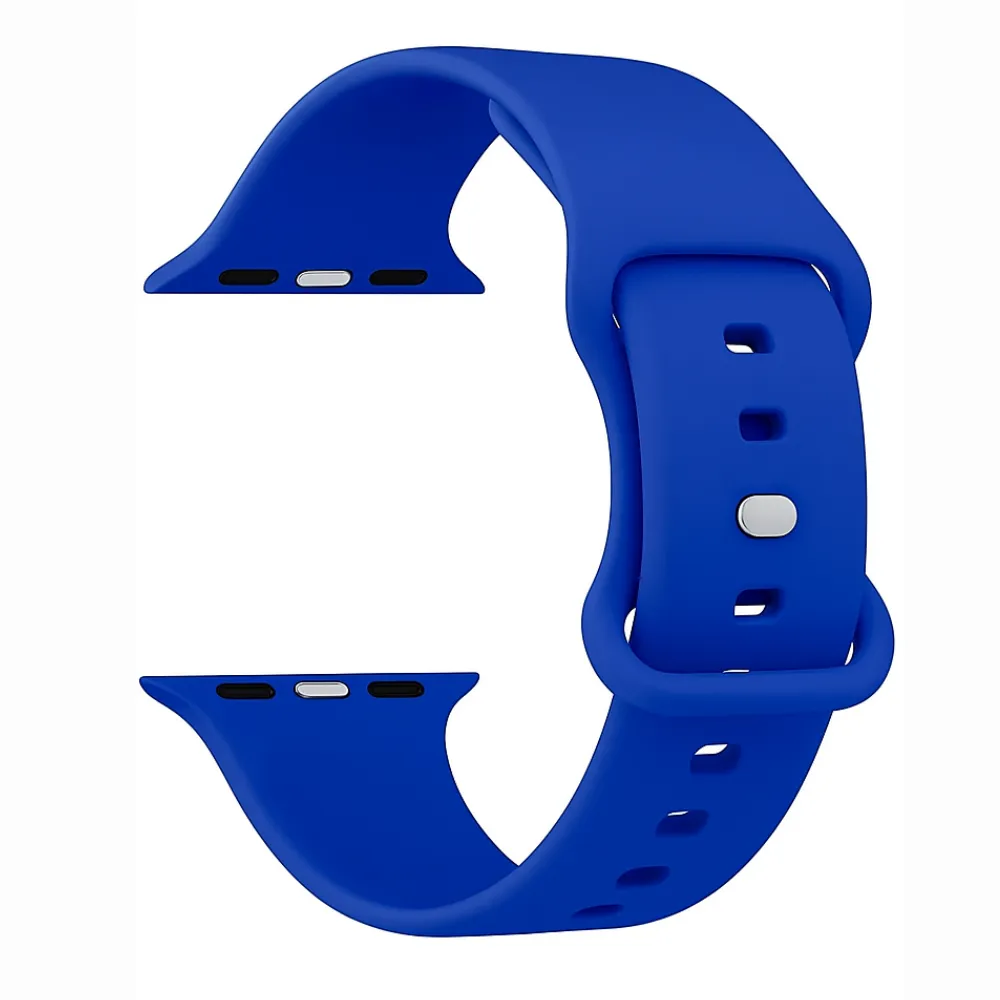 Sweat Proof Apple Watch Silicone Strap Classic (Royal Blue)