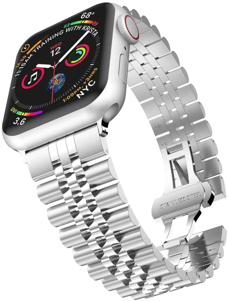 Apple Watch Steel Strap Jubilee (Silver) Premium Motion Gear