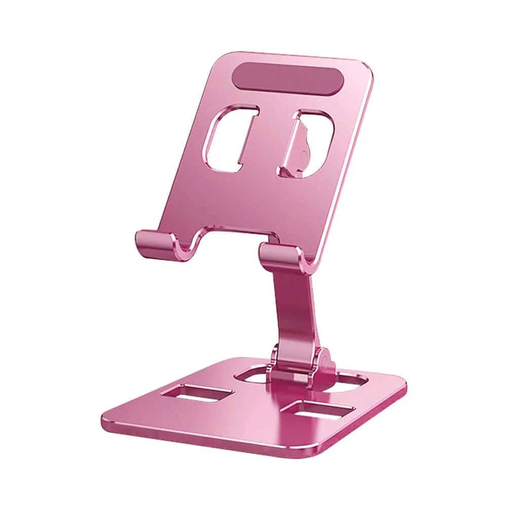 Aluminum Foldable Phone Stand Adjustable Car Cradle Clip Adjustable Holder