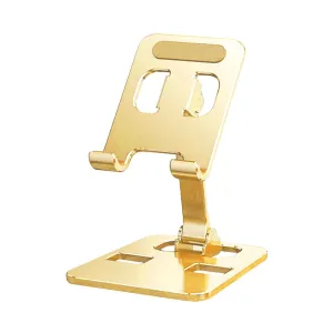 Vehicle Desk Arm Hands Free Grip Dock Aluminum Foldable Phone Stand