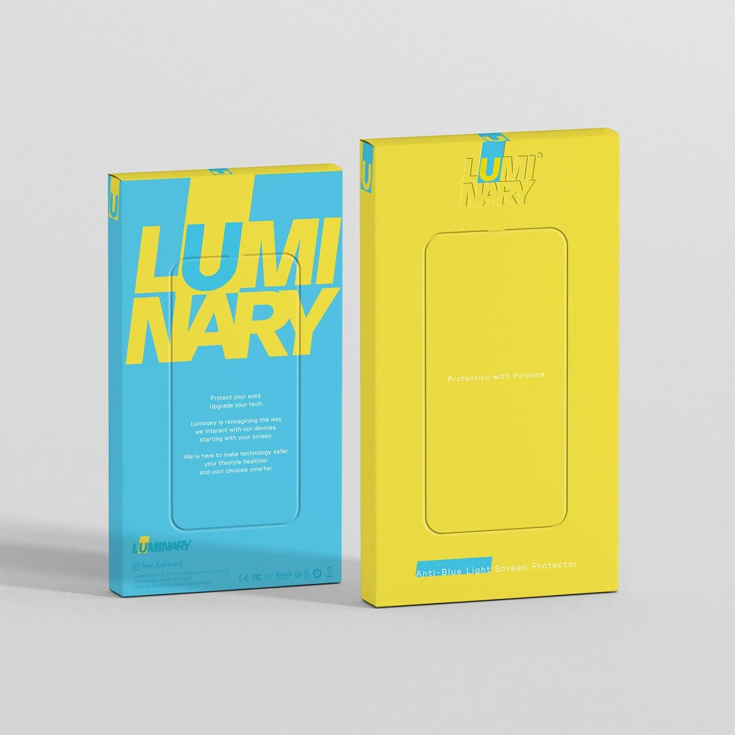 Anti-Blue Light Screen Protector for Samsung S24 & S25 Phone Tech edge reinforced protector