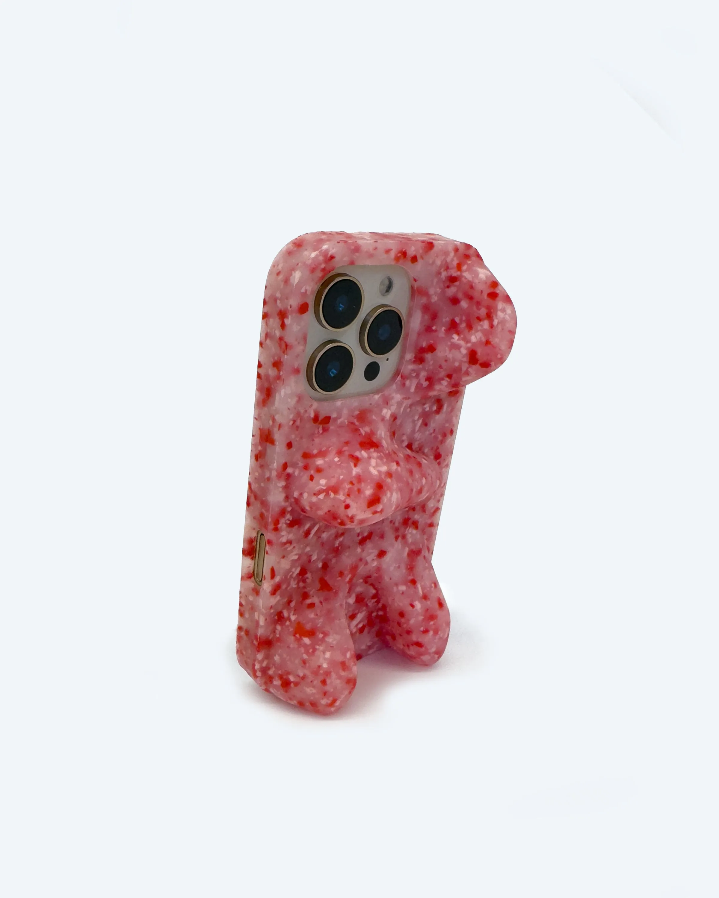 Ishi Phone Case in Recycled Strawberry Shortcake Luxury Feel