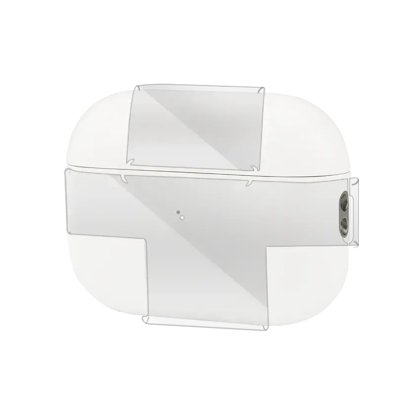 Apple AirPods Pro Gen 3 Body Protector Flexible Texture Shell