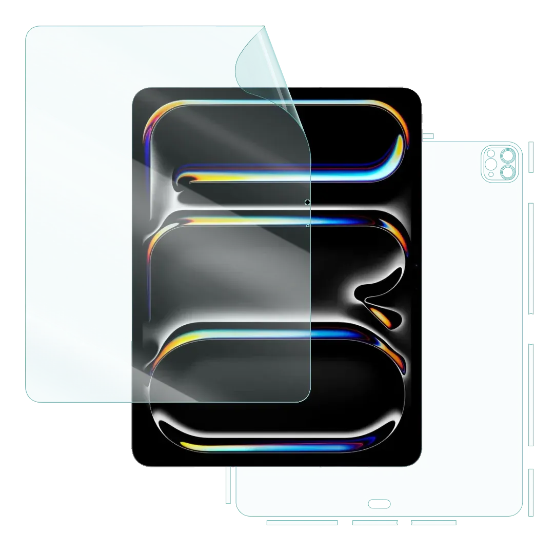 Apple iPad Pro 13 inch (M4 2024) Screen Protector gym workout phone shield