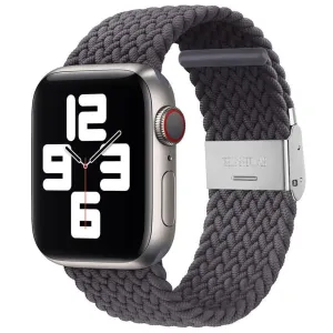 Fashion Upgrade Rugged Adventure Gear Apple Watch Braided Strap (Space Grey)