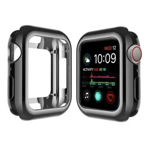 Apple Watch Case (Black Metallic) Screen Armor Guard