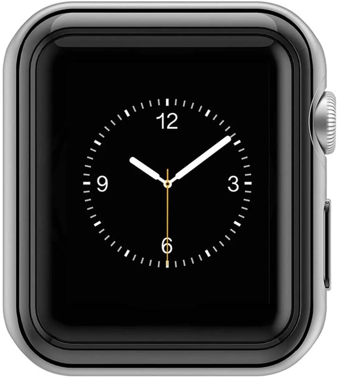 Impact Armor Shock Absorb Apple Watch Case (Black Metallic)