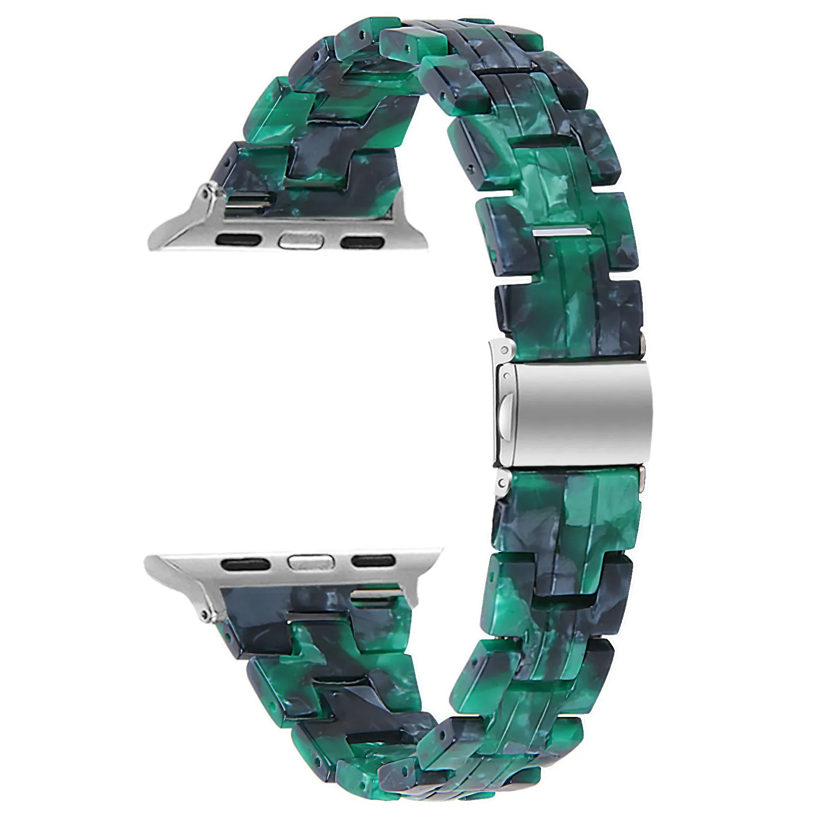 Apple Watch Resin Strap (Green) Outdoor Gear Easy Attachment