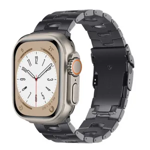 Workout Partner Apple Watch Titanium Grain Strap (Graphite)