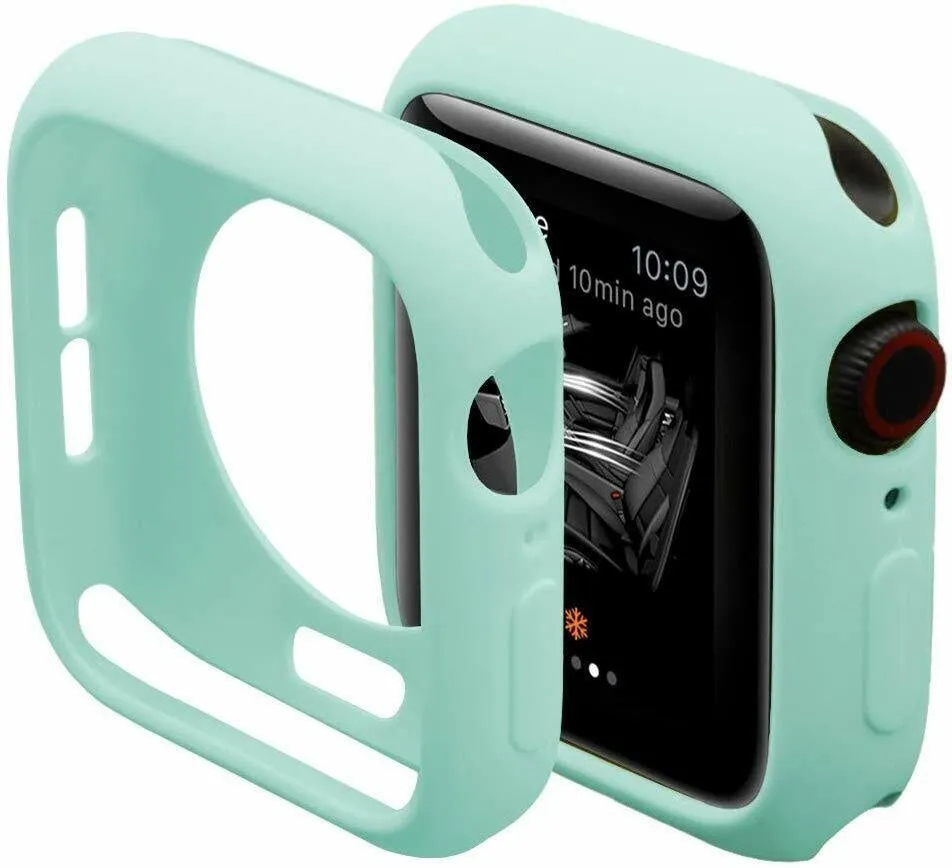 All-Round Protection Apple Watch TPU Case (Aqua)