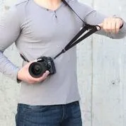 Concert Strap Comfort Strap ARTISAN & ARTIST ACAM-38 Wide Easy Slider Neck Camera Strap with Tape Attachment