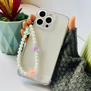 Vivid Gradient Assorted Color Hearts Charms For Phone Case