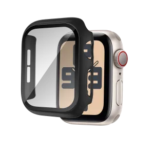 Luxury Armor Bandz Apple Watch 10 - 42mm PC Case with Glass (Black)
