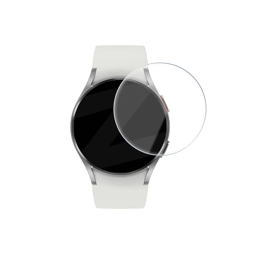 clear screen accessory Bandz Samsung Galaxy Watch 4 - 44mm Glass Screenprotector with One-Click Tool