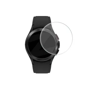 anti oil film High Definition Protector Bandz Samsung Galaxy Watch 4 Classic - 42mm Glass Screenprotector with One-Click Tool