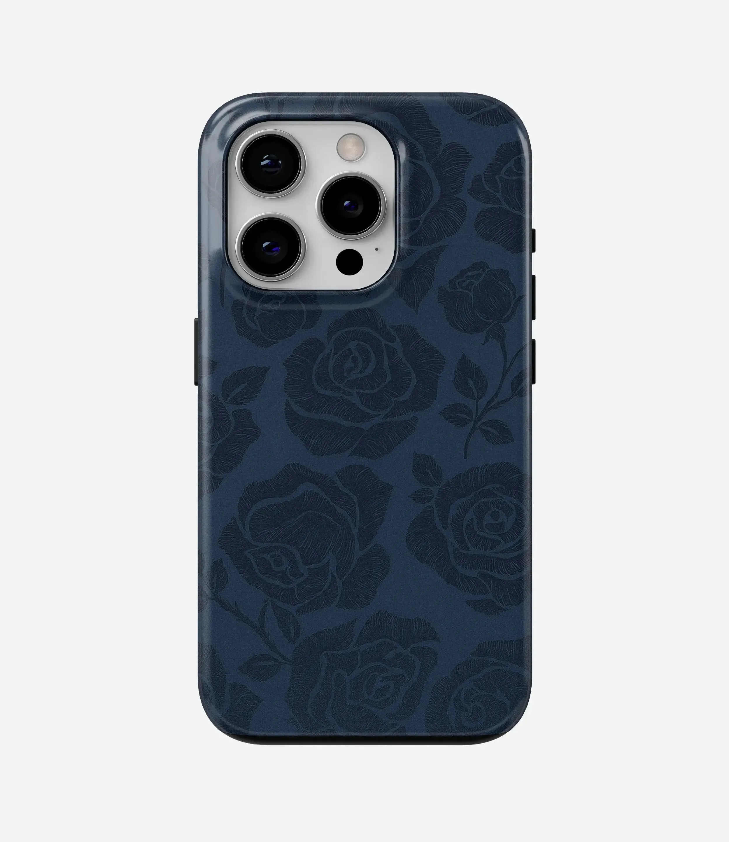 Compact Texture Flexible Pattern Blue Reverie Glossy Armoured Case