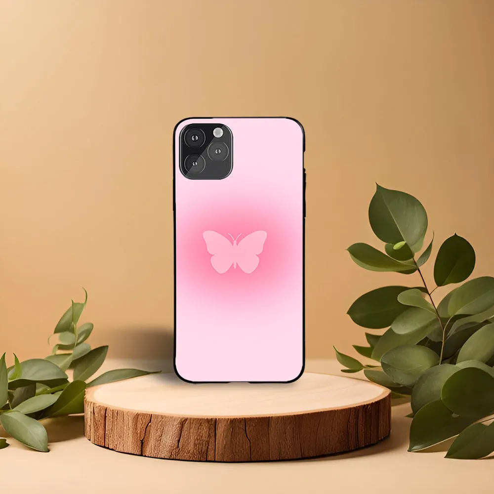 Blush blossom Printed Girly phone Case Luxury Finish Texture