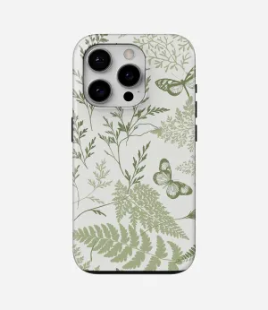 Botanic Breeze Glossy Armoured Case Minimal Pattern Texture