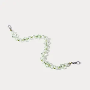 Brandi Wristlet - Pastel Matcha/Silver Adult Band