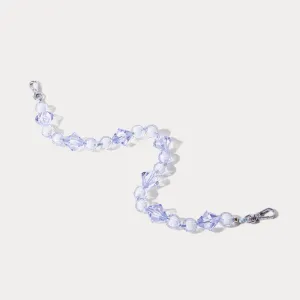 Brandi Wristlet  - Pastel Periwinkle/Silver Clip Buckle Color Variety