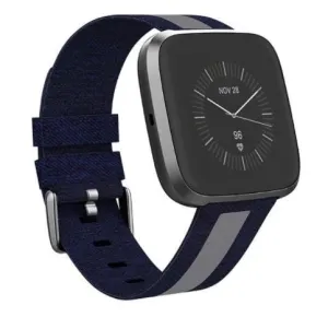 Apple Watch Canvas Strap (Blue/Grey) Fitness accessory