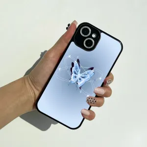 Protective Finish Butterfly Printed Protective case