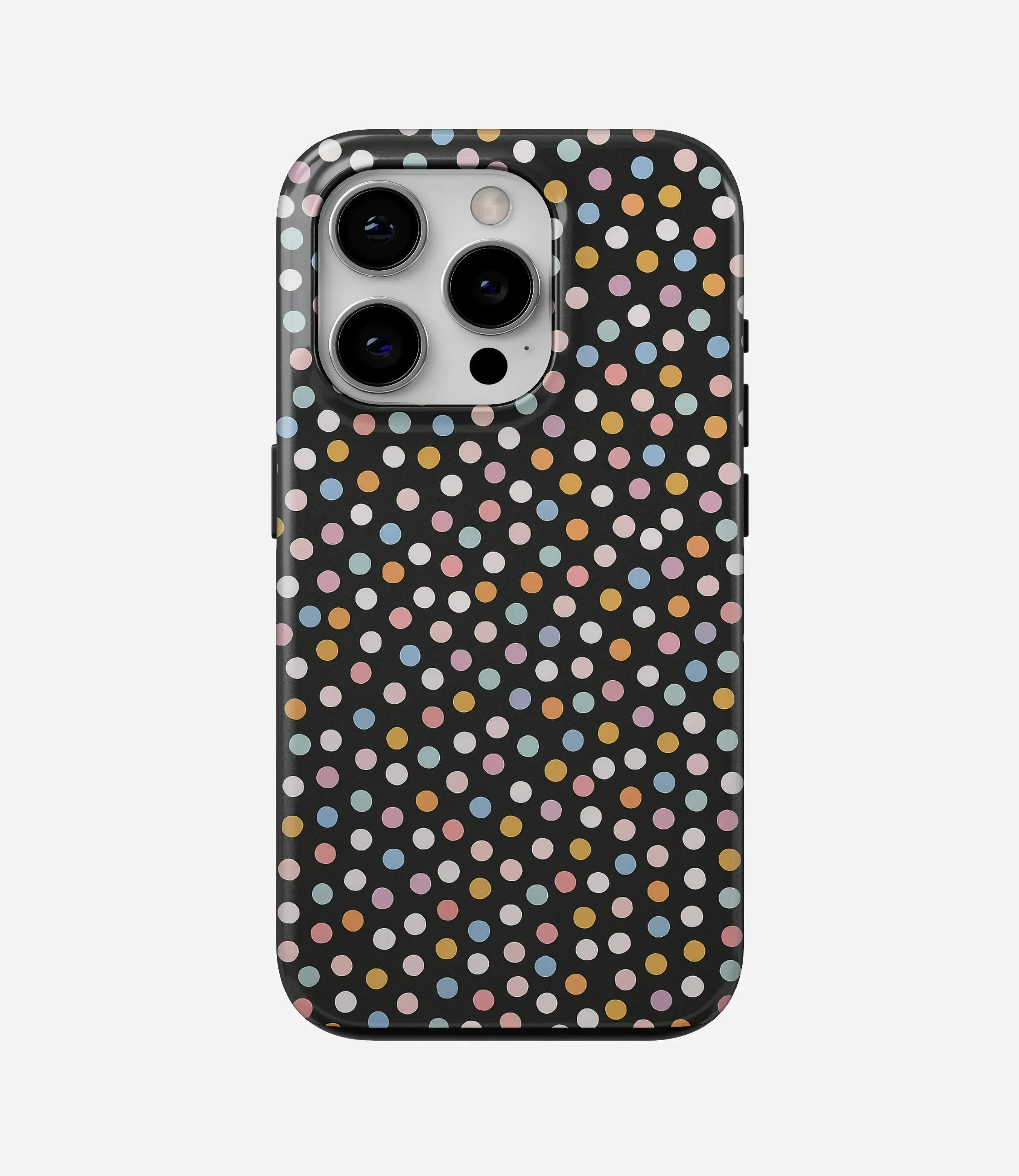 Matte Guard Smooth Pattern Design Candy Confetti Glossy Armoured Case