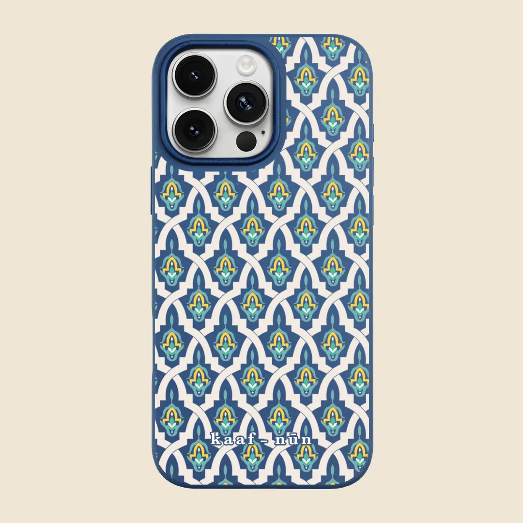 Casablanca Moroccan Tiles iPhone Case Luxury Texture