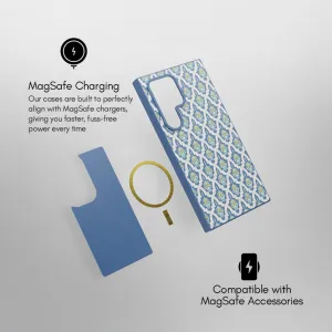 Casablanca Moroccan Tiles MagSafe Samsung Phone Case Modern Design Texture Sleek Finish