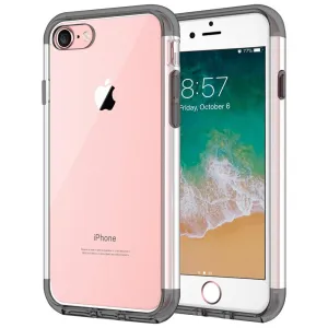 Case for iPhone 8 Shock Proof Soft TPU Silicone Phone Clear Slim Cover Urban Texture Premium Pattern Design