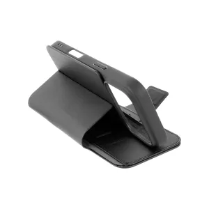 Rugged Detail Layer Cellularline Book Agenda Case for iPhone 17 Pro Max Black