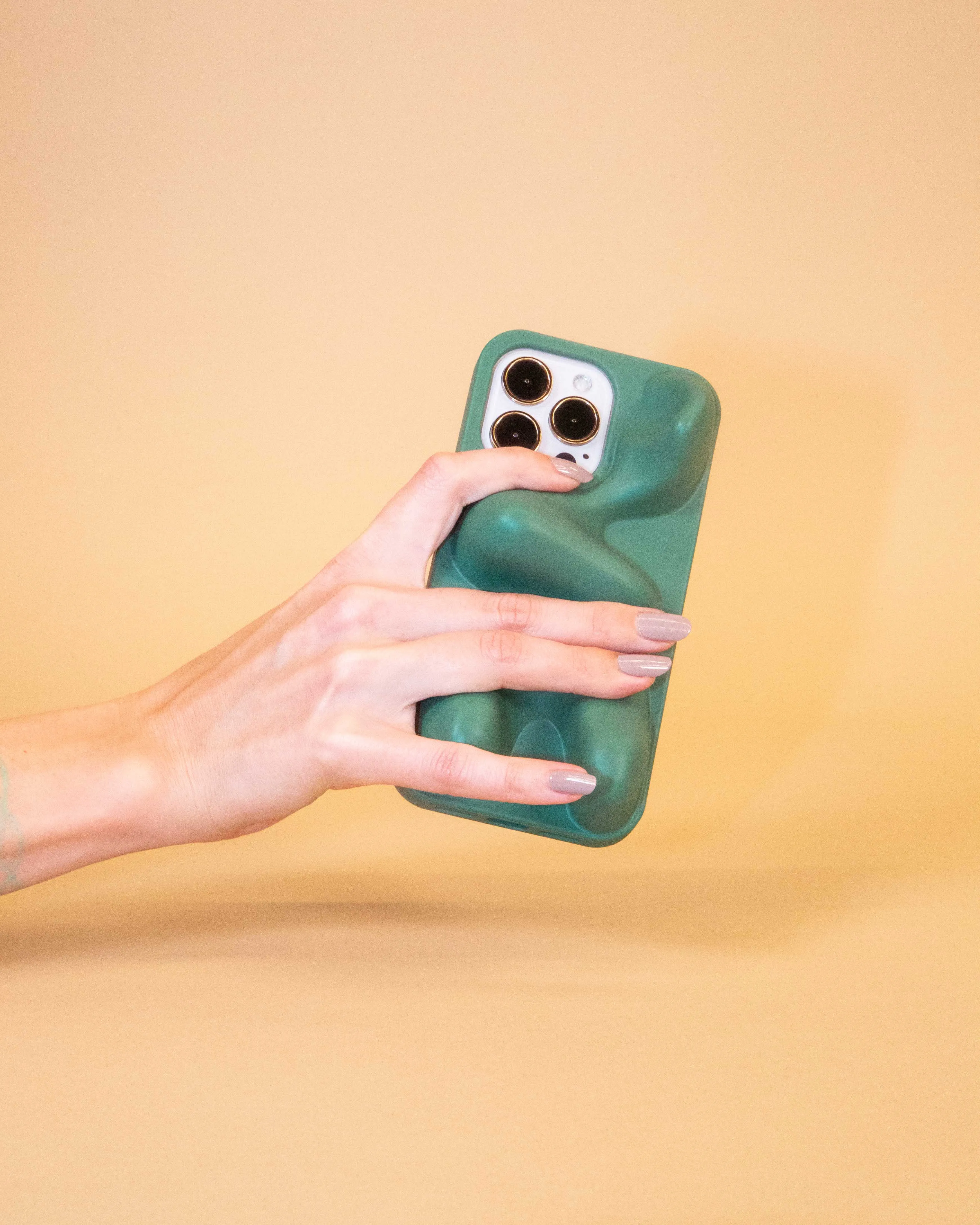 WAREHOUSE SALE: Ishi Phone Case in Olive Scratch Resistant Portable Accessory