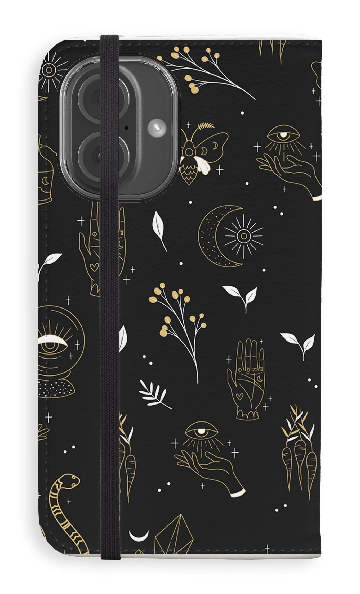 Premium Feel Travel Friendly Crystal Folio Case