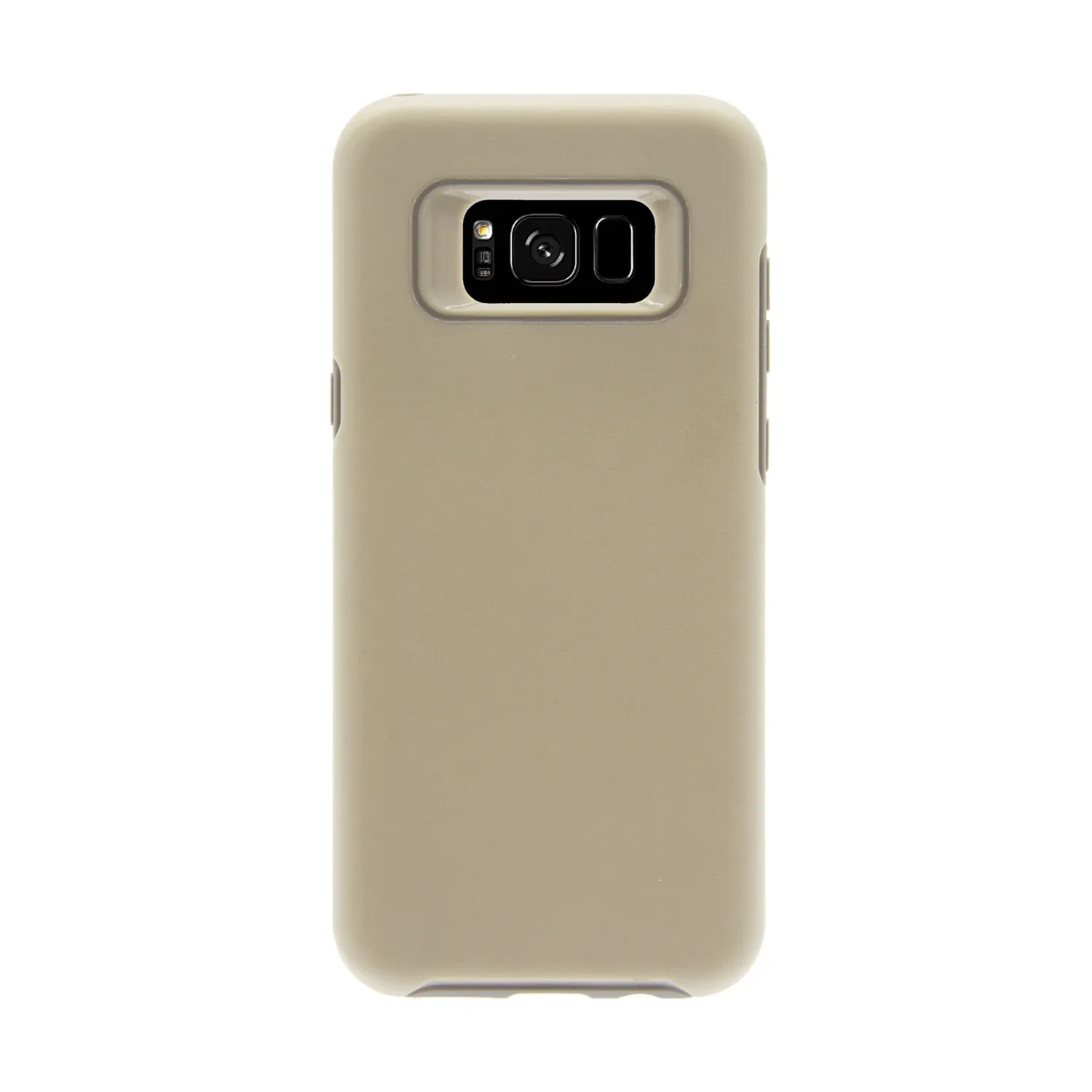 DUAL LAYER PROTECTIVE CASE - GALAXY SAMSUNG S8  (GREY) Gloss Texture