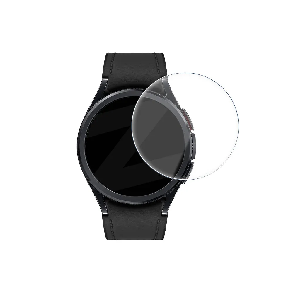 Bandz Samsung Galaxy Watch 6 Classic - 43mm Glass Screenprotector with One-Click Tool Office Device Shield Screen Care Ultra