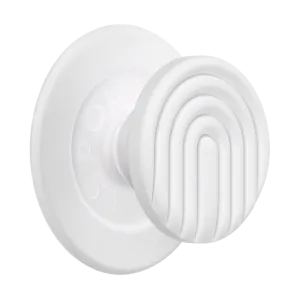 Pop Socket Practical Accessory Pop Socket Modern Accessory Coconut Creme Curves PopGrip for MagSafe