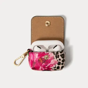 Avery AirPods Clip-On Pouch - Ceci Cheetah/Gold anti dust travel shell