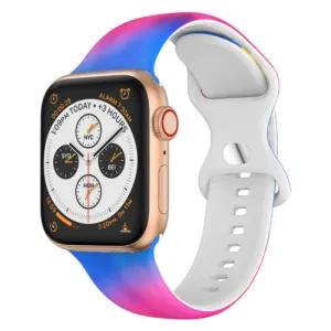 Smooth Texture Colourful Apple Watch Strap
