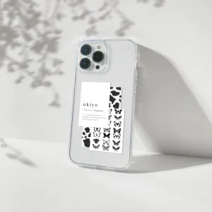 Ukiyo Aesthetic Silicone Clear Case Refined Texture