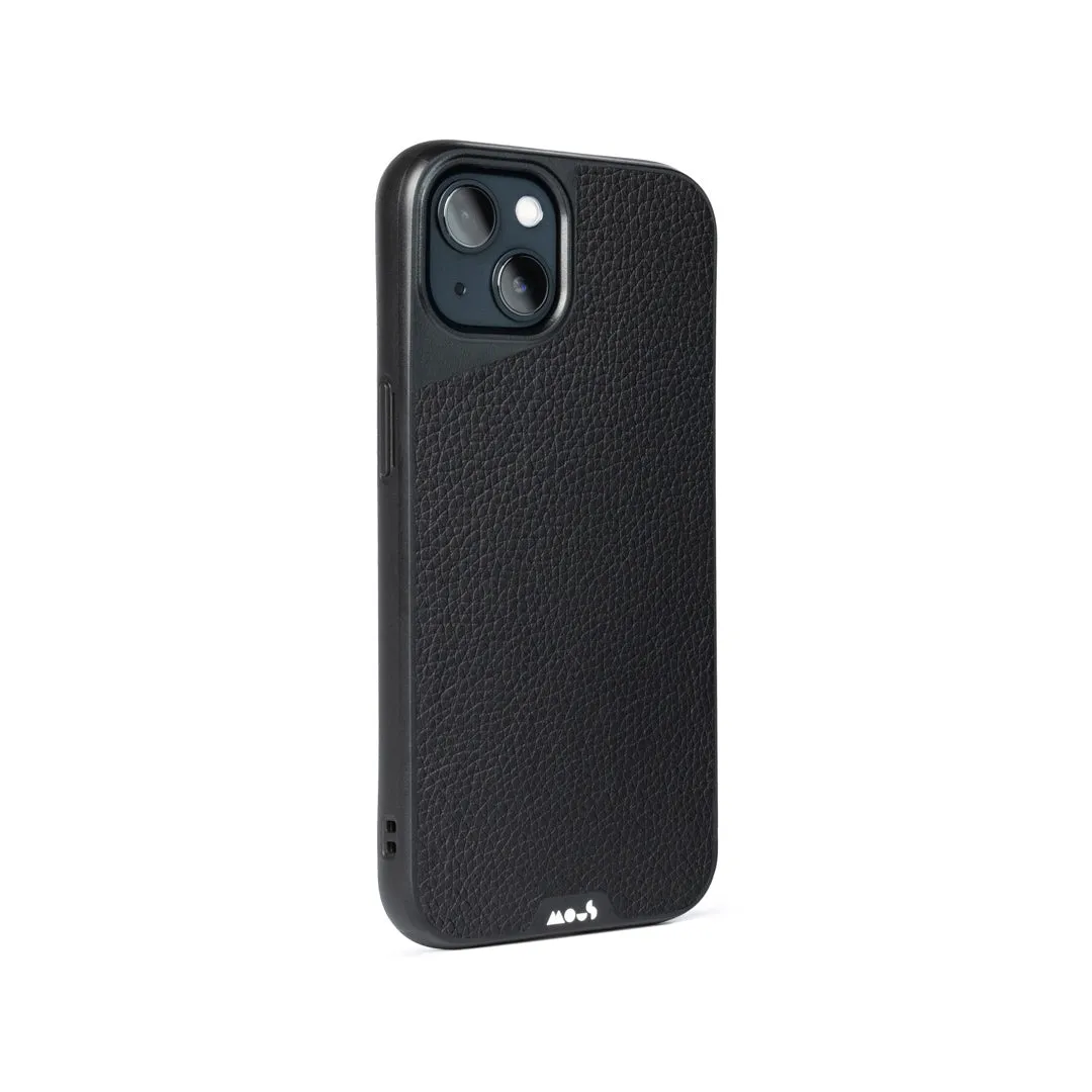 MagSafe? Compatible Black Leather Phone Case - Limitless 4.0 anti dust