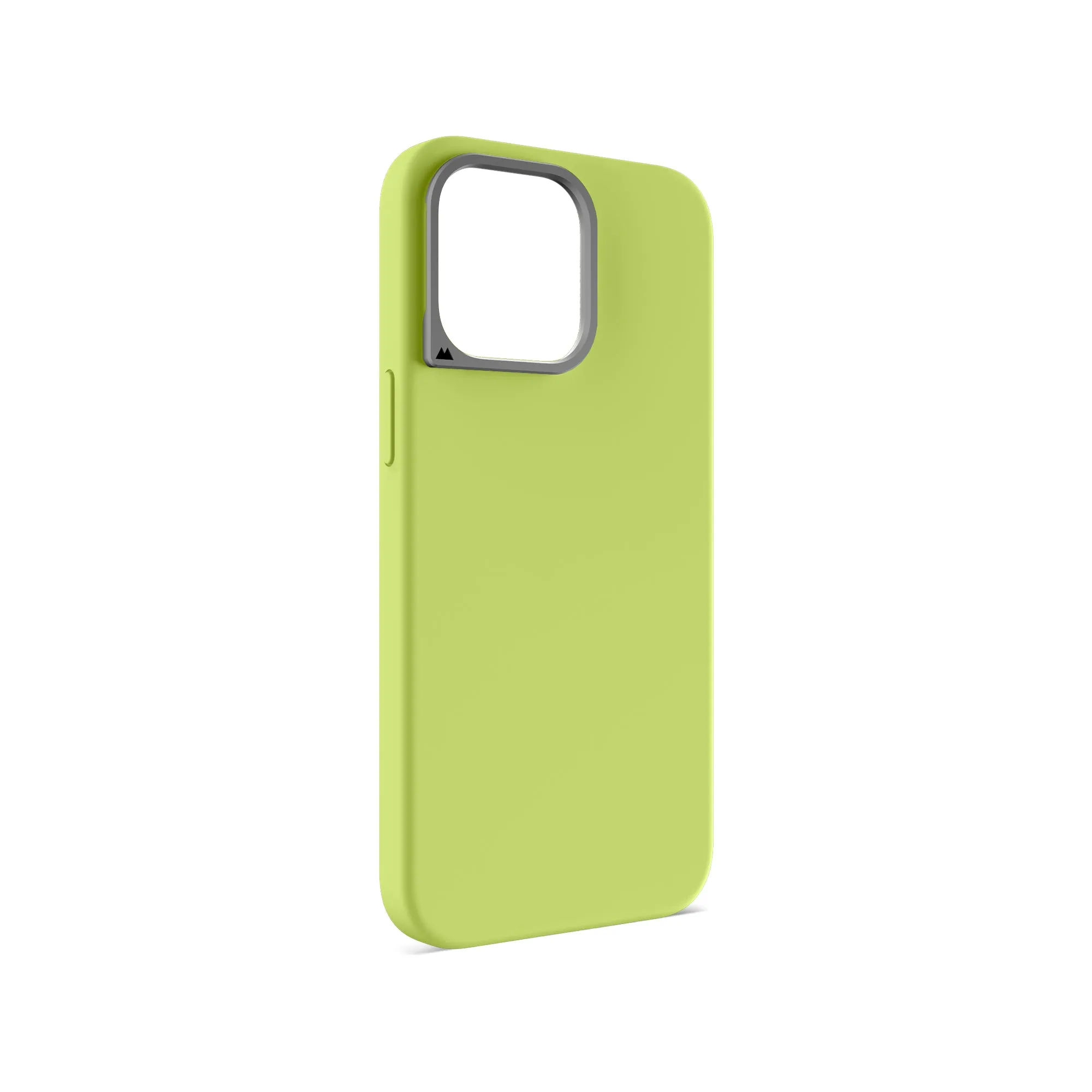 MagSafe? Compatible Pistachio Silicone Phone Case - Minimalist Soft Edge Texture